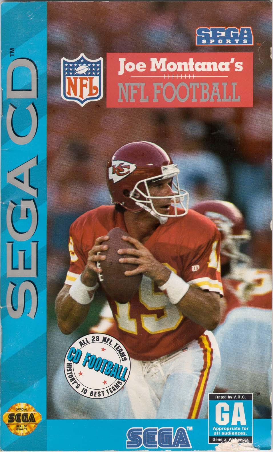Joe Montana NFL Football (Sega CD)