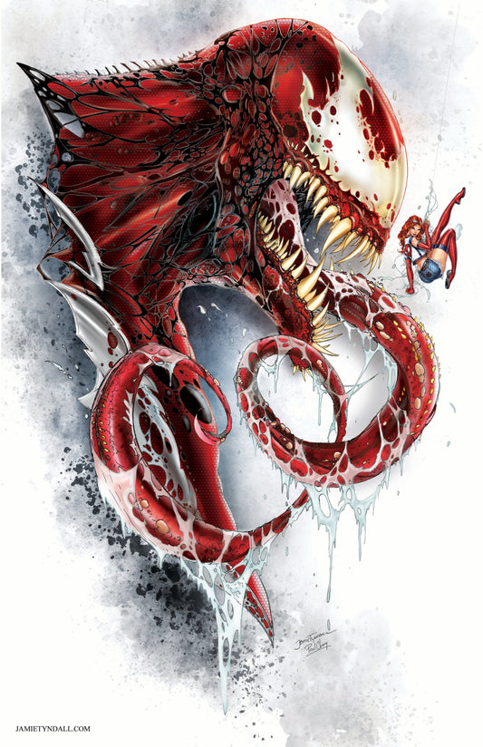 Carnage Bust Print