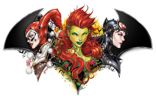 Gotham Sirens Bust Print