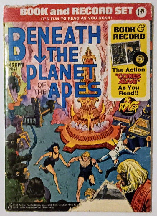 Book and Record Set: Beneath The Planet of the Apes
