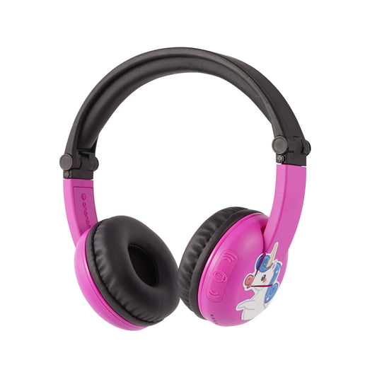 Volume Limiting Bluetooth BuddyPhones, PlayTime - Pink Ages 3-7