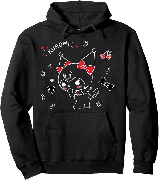 Kuromi Mischievous Hoodie Pullover Hoodie