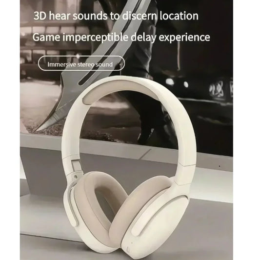 Bluetooth Wireless Over-Ear Headphones – Deep Bass, Long Battery Life