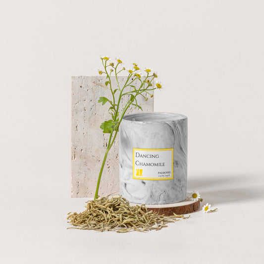 Dancing Chamomile Soy Wax Candle 9 Oz [floral]