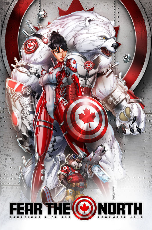 Captain Canada 2023 Fear The North Print