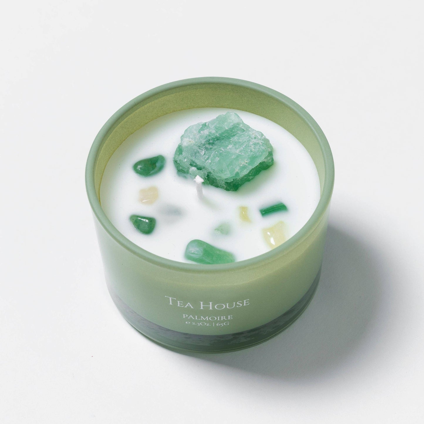 Tea House Soy Wax Candle [tea/jasmine/lemon]: Standard 4.9 oz/ 140 g