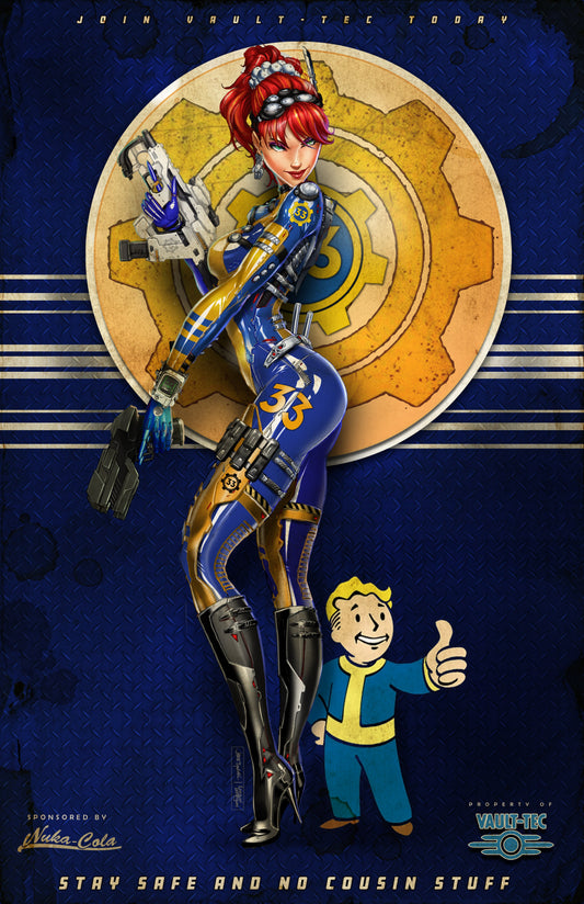 Fallout Vault Tec Print