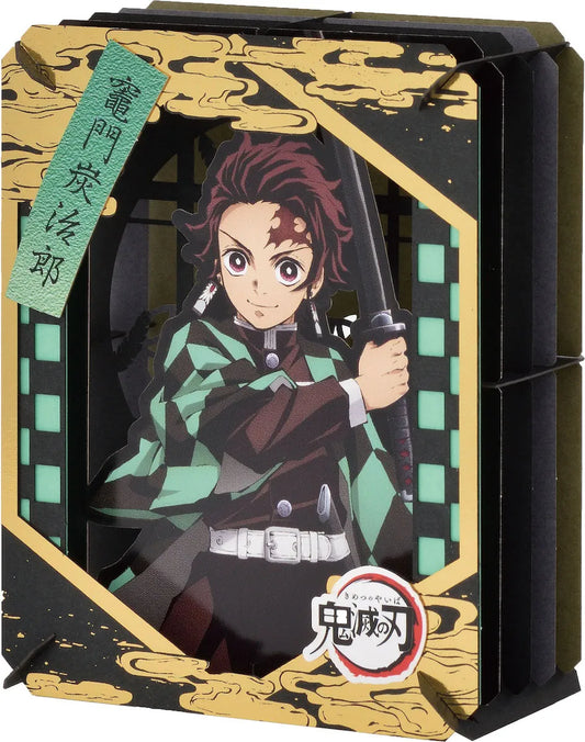 Demon Slayer Tanjiro Kamado Paper Theater Diorama - Kimetsu no Yaiba 3D Model Kit