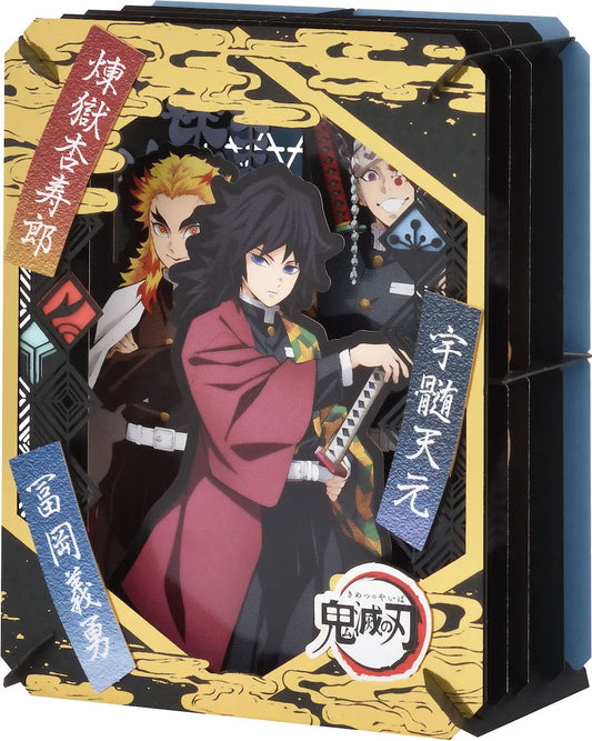 Demon Slayer Paper Theater - Water Flame Sound Pillar Hashira Set