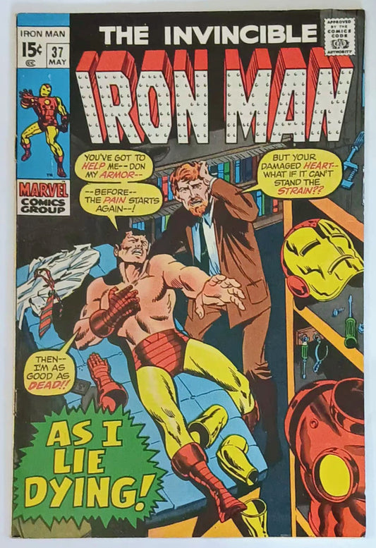 Iron Man #037, Marvel Comics (May 1971, GD/VG)