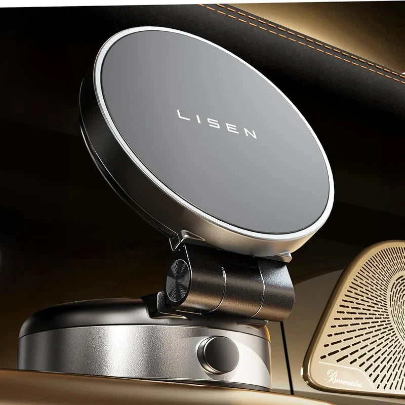LISEN Electric Suction Cup Phone Mount – MagSafe Compatible iPhones