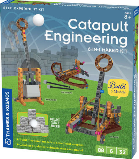 Catapult Engineering: 6-in-1 Maker  Kit