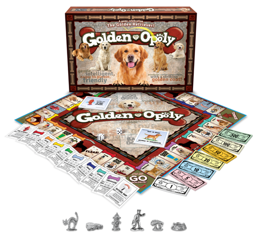 Golden  Opoly Board Game